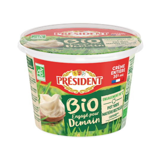 Beurre doux BIO, Président (250 g)