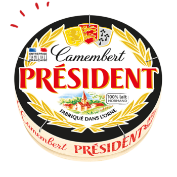 Camembert Président-rouge